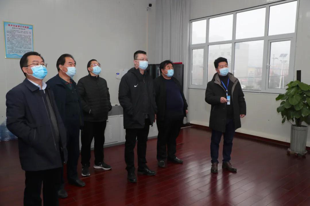 区委书记魏东检查进口冷链食品惠济区集中监管仓运行情况